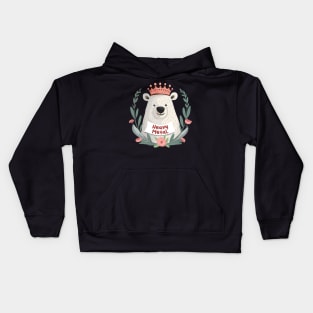 Heavy Metal Bear Kids Hoodie